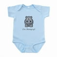 thumbnail image 1 of CafePress - I'm Hungry Hippo Infant Bodysuit - Baby Light Bodysuit, Size Newborn - 24 Months, 1 of 4