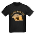 thumbnail image 1 of CafePress - I'm Just Here For The Pie Kids Dark T Shirt - Dark T-Shirt Kids XS-XL, 1 of 4