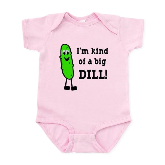 CafePress - I'm Kind Of A Big Dill Infant Bodysuit - Baby Light Bodysuit, Size Newborn - 24 Months