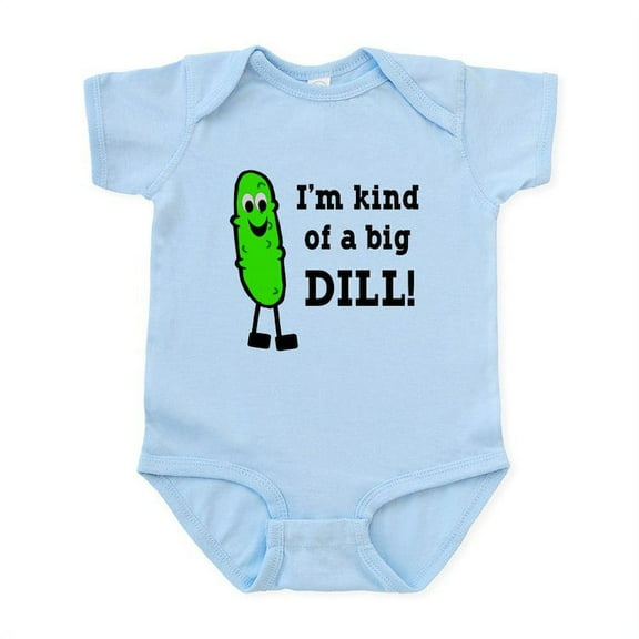 CafePress - I'm Kind Of A Big Dill Infant Bodysuit - Baby Light Bodysuit, Size Newborn - 24 Months