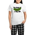 thumbnail image 1 of CafePress - I'm Kind Of A Big Dill Women's Light Pajamas - Women's Short Sleeve Print T-Shirt and Pants Light Cotton Pajama Set, 1 of 7