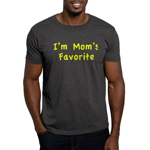 CafePress - I'm Mom's Favorite Dark T Shirt - Men's Classic Graphic Cotton T-Shirt
