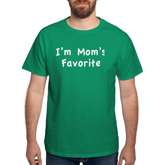 CafePress - I'm Mom's Favorite Dark T Shirt - Men's Classic Graphic Cotton T-Shirt