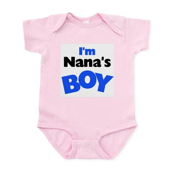 CafePress - I'm Nana's Boy Infant Creeper - Baby Light Bodysuit, Size Newborn - 24 Months