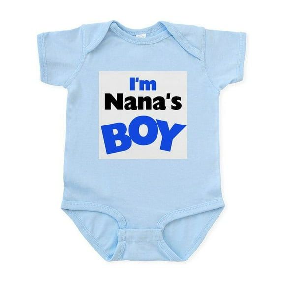 CafePress - I'm Nana's Boy Infant Creeper - Baby Light Bodysuit, Size Newborn - 24 Months