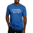 thumbnail image 1 of CafePress - I'm Not Arguing Men's Fitted T Shirt (Dark) - Men's Fitted T-Shirt, 1 of 4