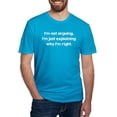 thumbnail image 1 of CafePress - I'm Not Arguing Men's Fitted T Shirt (Dark) - Men's Fitted T-Shirt, 1 of 4