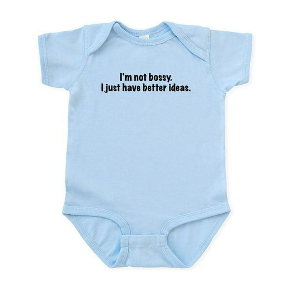 CafePress - I'm Not Bossy. Infant Bodysuit - Baby Light Bodysuit, Size Newborn - 24 Months