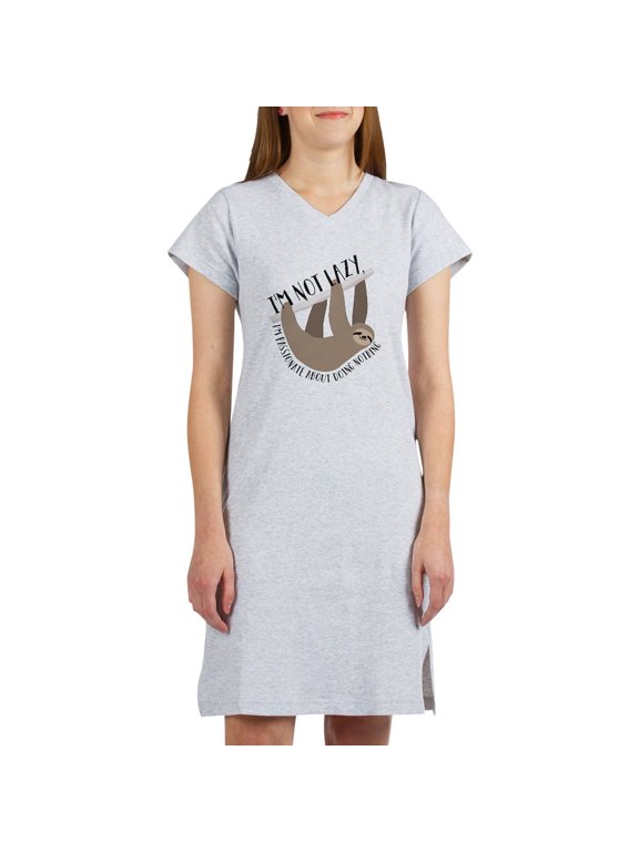- I'm Not Lazy Sloth - Women's Nightshirt