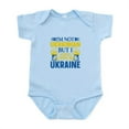 thumbnail image 1 of CafePress - I'm Not Ukrainian But I Support Ukraine Body Suit - Baby Light Bodysuit, Size Newborn - 24 Months, 1 of 4