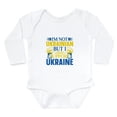 thumbnail image 1 of CafePress - I'm Not Ukrainian But I Support Ukraine Body Suit - Long Sleeve Cotton Baby Bodysuit, 1 of 4