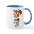 thumbnail image 1 of CafePress - I'm Nuts About You Mugs - 11 oz Ceramic Mug - Novelty Coffee Tea Cup, 1 of 4