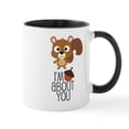 thumbnail image 1 of CafePress - I'm Nuts About You Mugs - 11 oz Ceramic Mug - Novelty Coffee Tea Cup, 1 of 4