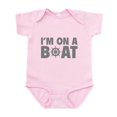 thumbnail image 1 of CafePress - I'm On A Boat Infant Bodysuit - Baby Light Bodysuit, Size Newborn - 24 Months, 1 of 4