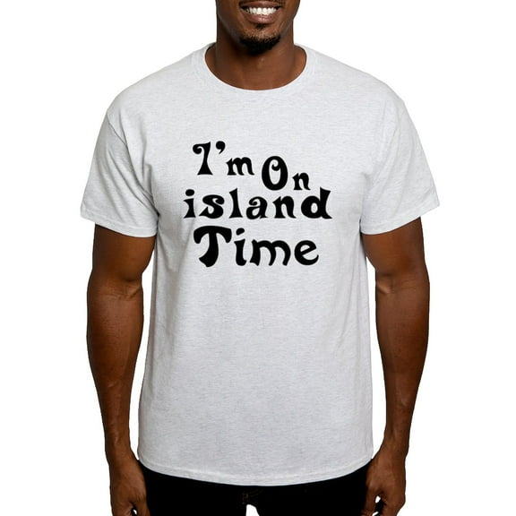 CafePress - I'm On Island Time Light T Shirt - Men's Classic Graphic T-Shirt