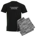 thumbnail image 1 of CafePress - I'm Only Wearing Black Until Men's Dark Pajamas - Men's Dark Loose Fit Cotton Pajama Set, 1 of 7