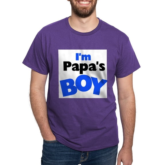 CafePress - I'm Papa's Boy Kids T Shirt - Men's Classic Graphic Cotton T-Shirt
