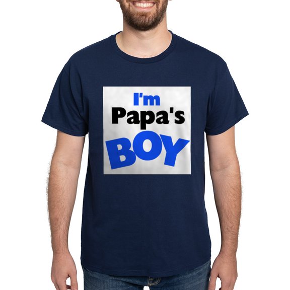 CafePress - I'm Papa's Boy Kids T Shirt - Men's Classic Graphic Cotton T-Shirt