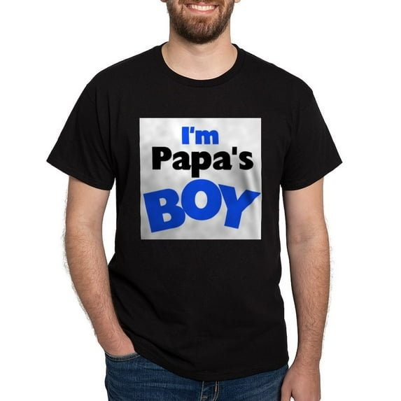 CafePress - I'm Papa's Boy Kids T Shirt - Men's Classic Graphic Cotton T-Shirt