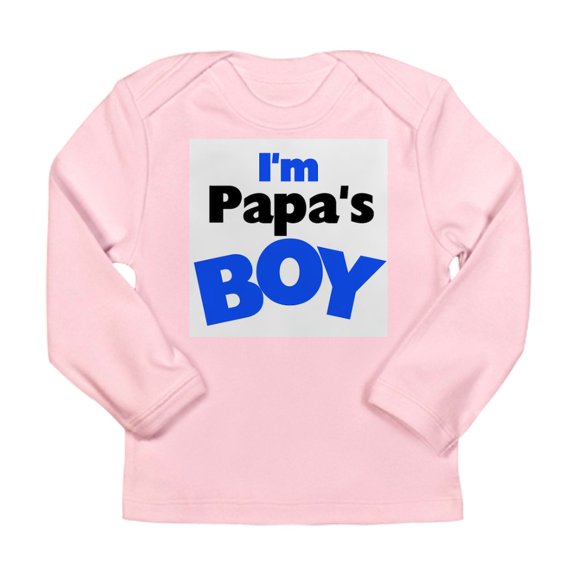 CafePress - I'm Papa's Boy Long Sleeve Infant T Shirt - Long Sleeve Infant T-Shirt