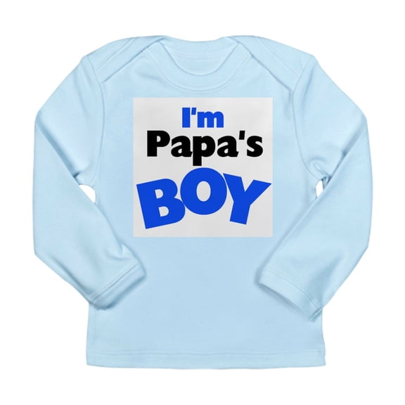 CafePress - I'm Papa's Boy Long Sleeve Infant T Shirt - Long Sleeve Infant T-Shirt