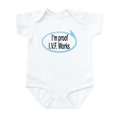 thumbnail image 1 of CafePress - I'm Proof I.V.F. Works Funny Baby/Toddler Onesie - Baby Light Bodysuit, Size Newborn - 24 Months, 1 of 4