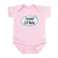 thumbnail image 1 of CafePress - I'm Proof I.V.F. Works Funny Baby/Toddler Onesie - Baby Light Bodysuit, Size Newborn - 24 Months, 1 of 4