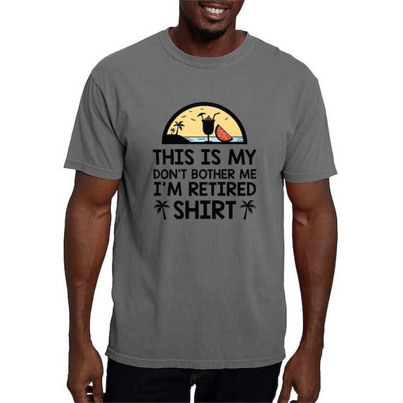 CafePress - I'm Retired T Shirt - Mens Comfort Colors Shirt