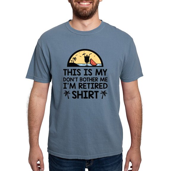 CafePress - I'm Retired T Shirt - Mens Comfort Colors Shirt