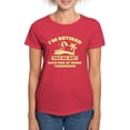 thumbnail image 1 of CafePress - I'm Retired Women's Dark T Shirt - Women's Traditional Fit Dark T-Shirt, 1 of 4