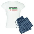thumbnail image 1 of CafePress - I'm Right I'm Nonna Pajamas - Women's Light Pajamas, 1 of 4