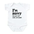 thumbnail image 1 of CafePress - I'm Sorry Hungry Infant Bodysuit - Baby Light Bodysuit, Size Newborn - 24 Months, 1 of 4