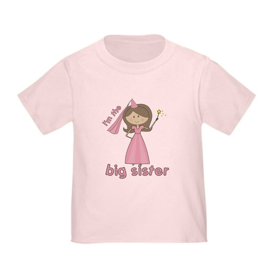CafePress - I'm The Big Sister Princess Toddler T Shirt - Cute Toddler T-Shirt, 100% Cotton