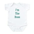 thumbnail image 1 of CafePress - I'm The Boss - Baby Light Bodysuit, Size Newborn - 24 Months, 1 of 4