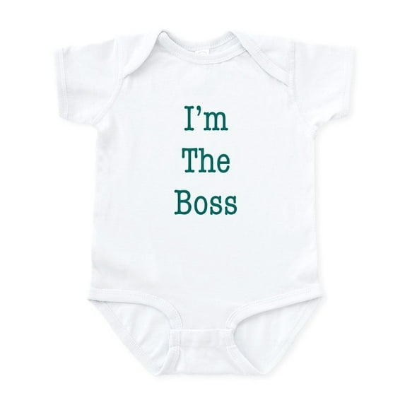 CafePress - I'm The Boss - Baby Light Bodysuit, Size Newborn - 24 Months