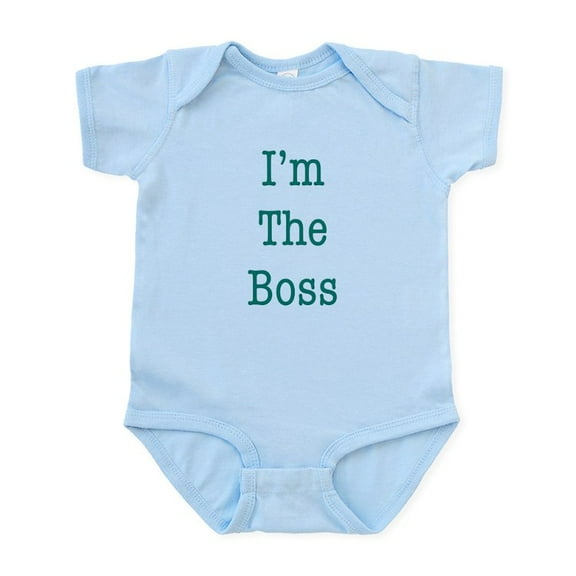 CafePress - I'm The Boss - Baby Light Bodysuit, Size Newborn - 24 Months