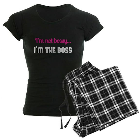 CafePress - I'm The Boss - Women's Dark Pajamas