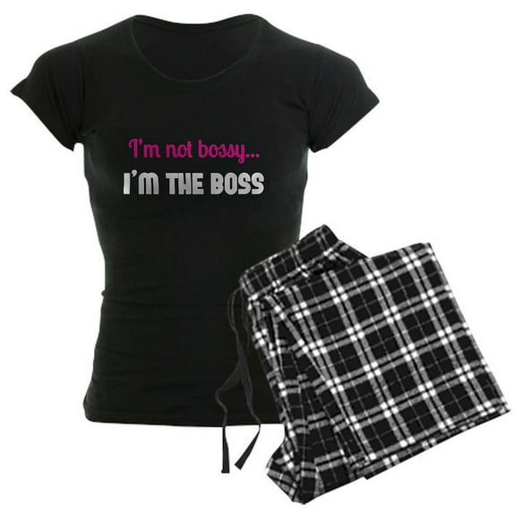 CafePress - I'm The Boss - Women's Dark Pajamas