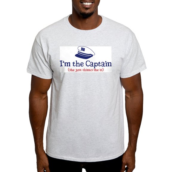 CafePress - I'm The Captain 2 Light T Shirt - Men's Classic Graphic T-Shirt