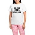 thumbnail image 1 of CafePress - I'm The Cool Grandma Women's Light Pajamas - Women's Short Sleeve Print T-Shirt and Pants Light Cotton Pajama Set, 1 of 7