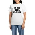thumbnail image 1 of CafePress - I'm The Cool Grandma Women's Light Pajamas - Women's Short Sleeve Print T-Shirt and Pants Light Cotton Pajama Set, 1 of 7