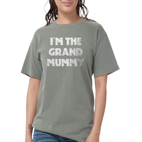 CafePress - I'm The Grand Mummy Women's Dark T Shirt - Womens Comfort Colors® Shirt