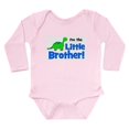thumbnail image 1 of CafePress - I'm The Little Brother! Dinos Body Suit - Long Sleeve Cotton Baby Bodysuit, 1 of 4