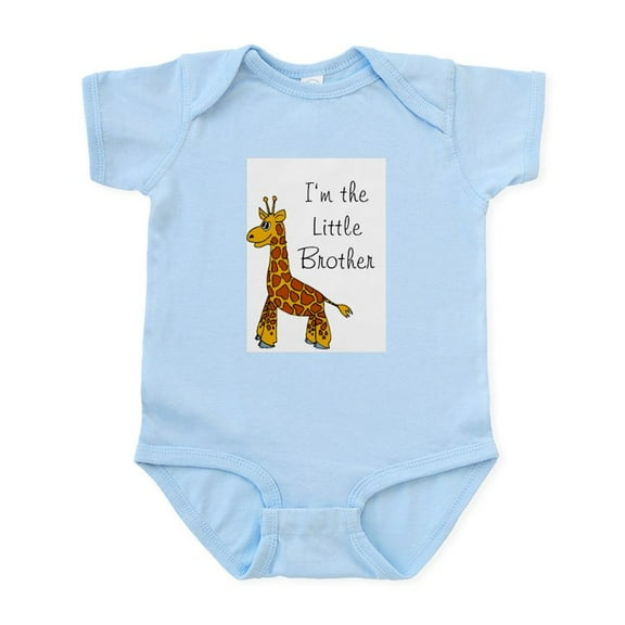 CafePress - I'm The Little Brother Infant Creeper - Baby Light Bodysuit, Size Newborn - 24 Months