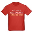 thumbnail image 1 of CafePress - I'm The Oldes T Shirt - Dark T-Shirt Kids XS-XL, 1 of 4