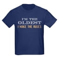 thumbnail image 1 of CafePress - I'm The Oldes T Shirt - Dark T-Shirt Kids XS-XL, 1 of 4