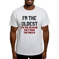 thumbnail image 1 of CafePress - I'm The Oldest Make Rules Light T Shirt - Men's Classic Graphic T-Shirt, 1 of 4