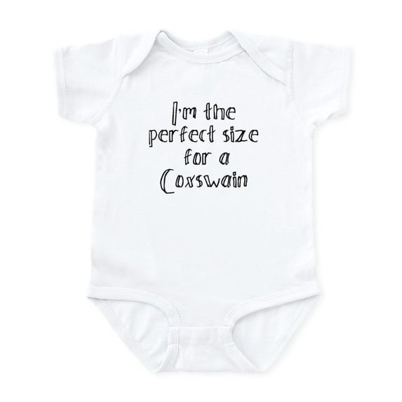 CafePress - I'm The Perfect Size Infant Creeper Body Suit - Baby Light Bodysuit, Size Newborn - 24 Months