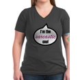 thumbnail image 1 of CafePress - I'm The Sarcastic One! Women's V Neck Dark T Shirt - Women's V-Neck Dark T-Shirt, 1 of 1