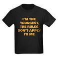thumbnail image 1 of CafePress - I'm The Youngest Kids Dark T Shirt - Dark T-Shirt Kids XS-XL, 1 of 4